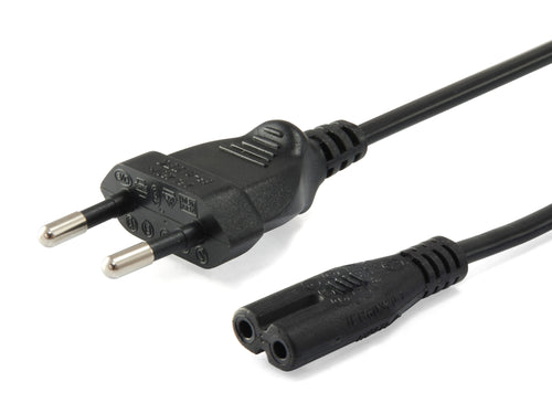 112161 Negro 3 m Enchufe tipo C C7 acoplador