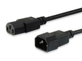112101 Negro 3 m C13 acoplador C14 acoplador