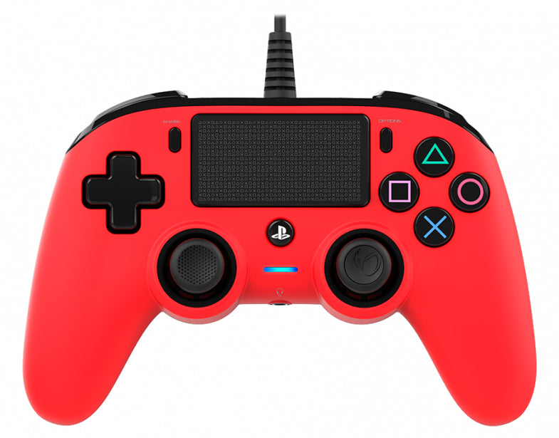 PS4OFCPADRED mando y volante Rojo USB Gamepad Analógico/Digital PC, PlayStation 4