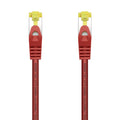 Cable De Red Latiguillo RJ45 LSZH Cat.7 600 MHz S/FTP PIMF AWG26, Rojo, 2.0 m