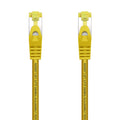 Cable De Red Latiguillo RJ45 LSZH Cat.7 600 MHz S/FTP PIMF AWG26, Amarillo, 0.5 m