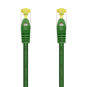 Cable De Red Latiguillo RJ45 LSZH Cat.7 600 MHz S/FTP PIMF AWG26, Verde, 0.5 m
