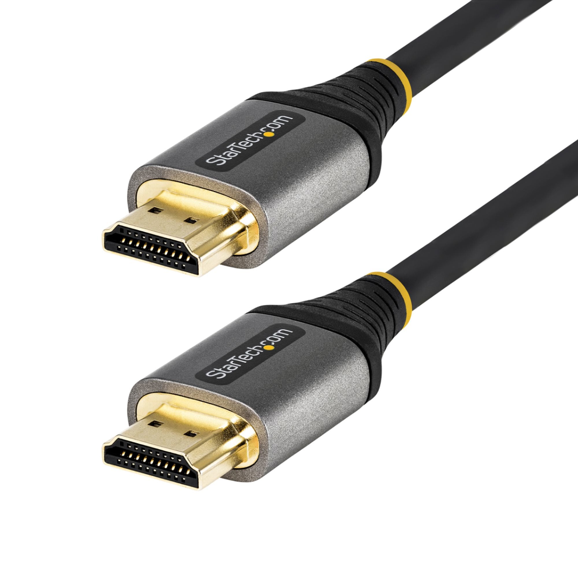 Cable de 2m HDMI 2.0 Certificado Premium - Cable HDMI con Ethernet de Alta Velocidad Ultra HD 4K 60Hz - HDR10, ARC - Cable de Vídeo HDMI UHD - para Monitores UHD - M/M