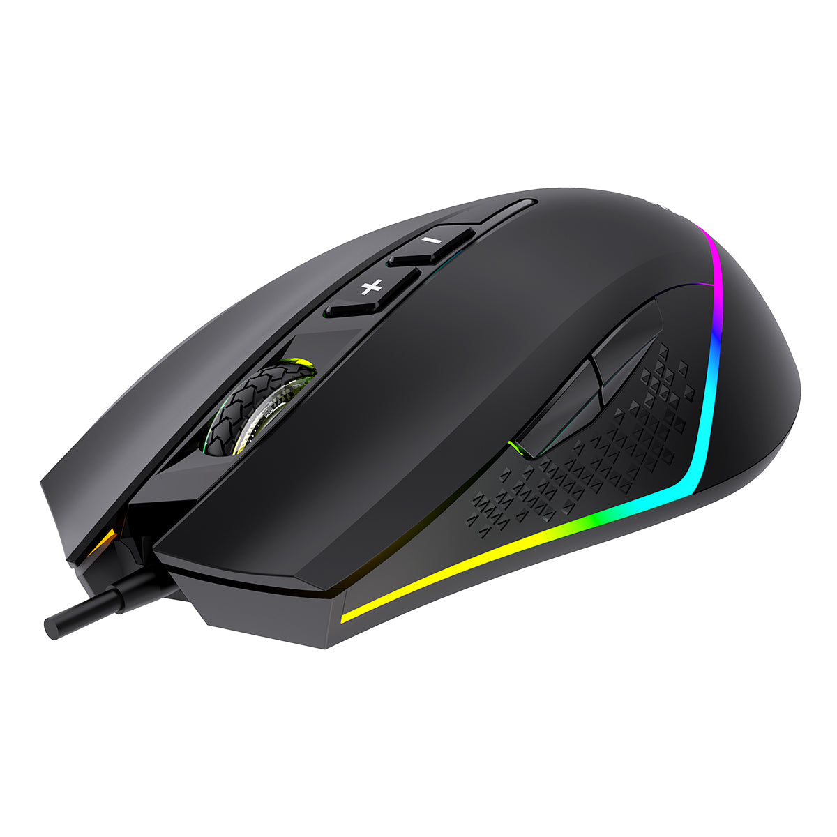 UK505451 ratón Juego Ambidextro USB tipo A Óptico 6400 DPI