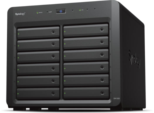 DX1222 caja para disco duro externo Carcasa de disco duro/SSD Negro 2.5/3.5"