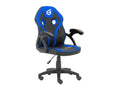 EYOTA06B silla para videojuegos Silla para videojuegos de PC Asiento acolchado Negro, Azul