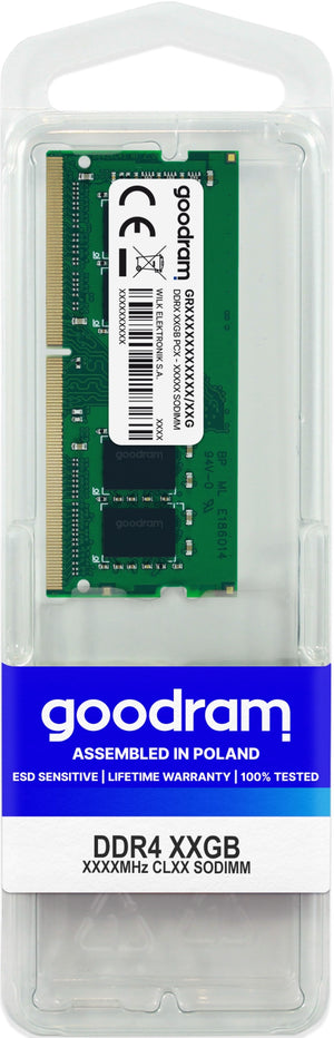 GR3200S464L22/16G módulo de memoria 16 GB 1 x 16 GB DDR4 3200 MHz