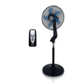 VEN-SS-21280 ventilador Negro, Azul, Plata