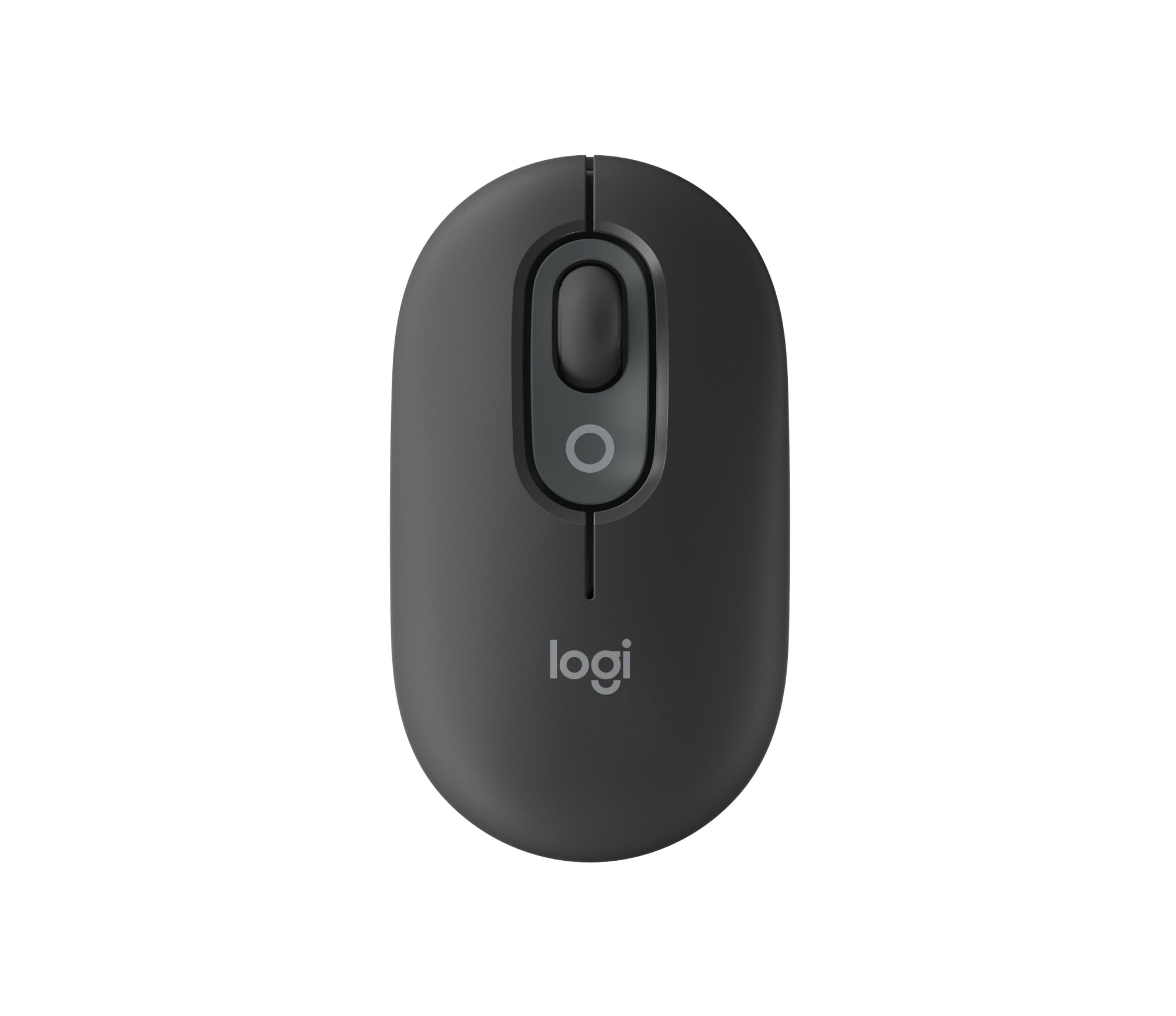 POP Mouse, ratón inalámbrico Bluetooth compacto y portátil con botones programables y clics discretos, tecnología Easy-Switch para alternar hasta 3 dispositivos, portátil, tablet, PC: grafito