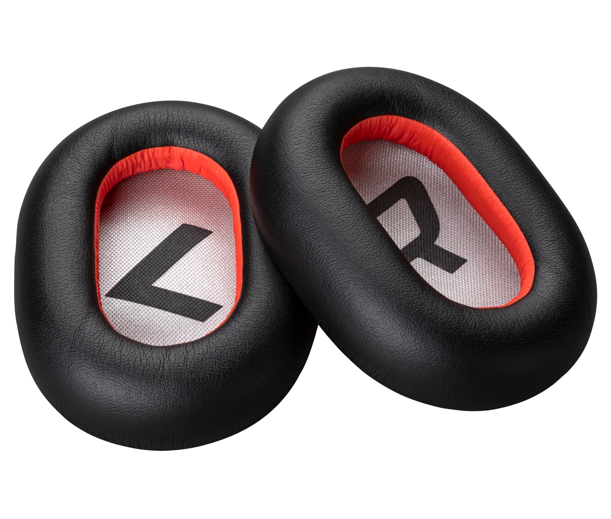 Almohadillas para auriculares de cuero sintético negro Poly Voyager 8200 (2 unidades)