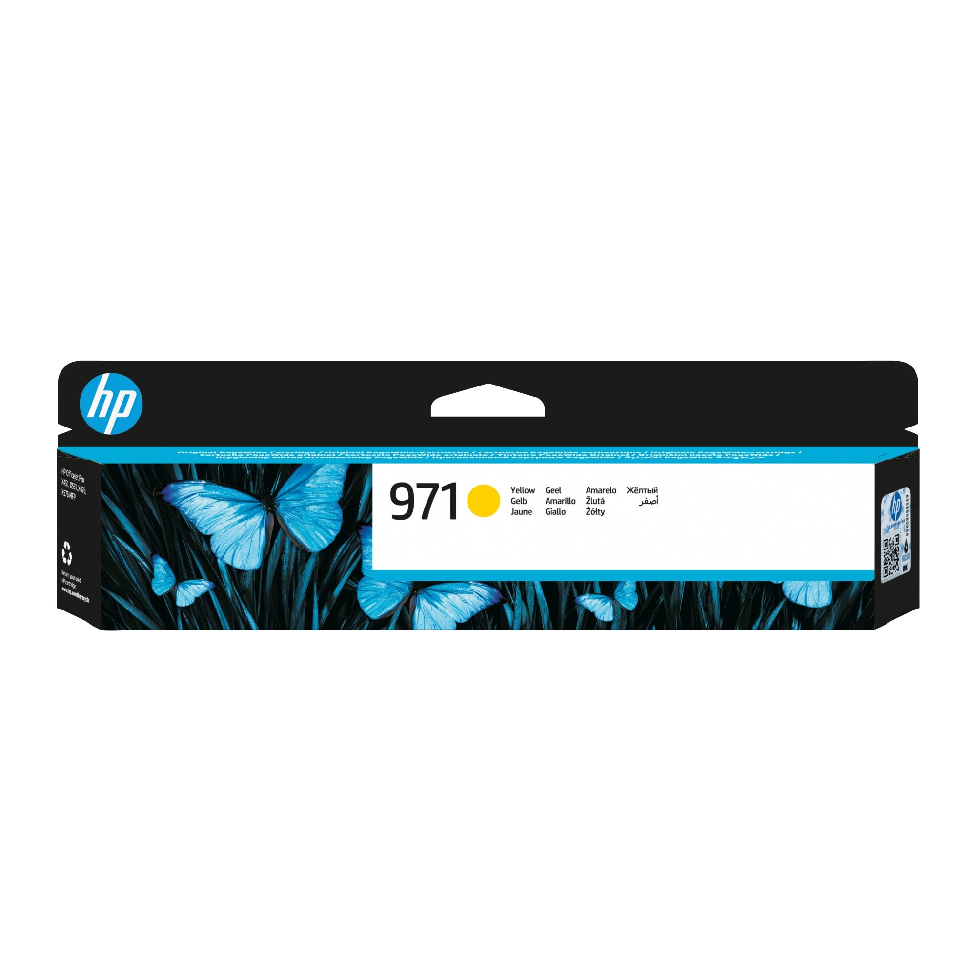 Cartucho de tinta original 971 amarillo