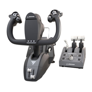 TCA Yoke Pack Boeing Edition Negro, Gris USB Panel de mandos tipo máquina recreativa PC, Xbox, Xbox One, Xbox One S, Xbox One X, Xbox Series S, Xbox Series X