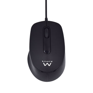 EW3159 ratón Oficina Ambidextro USB tipo A Óptico 1000 DPI