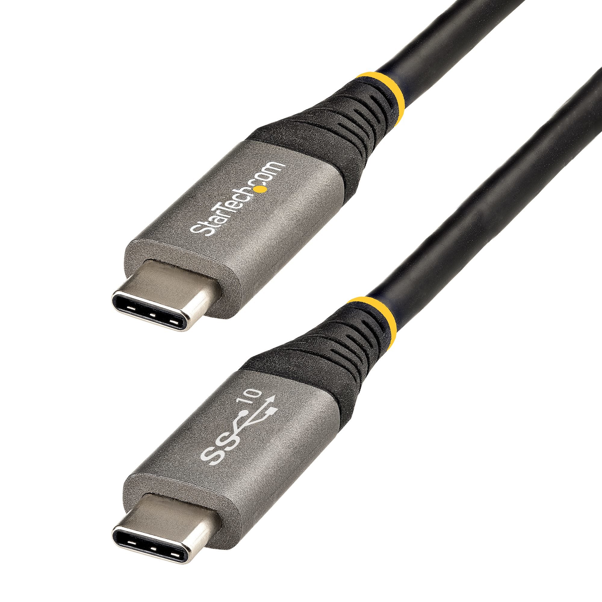 Cable de 1m USB-C de 10Gbps - Cable USB Tipo C Certificado por USB-IF - Cable USB TipoC USB 3.2 Gen 2 - Con Carga por Entrega de Alimentación PD de 100W (5A), Modo Alt de DP