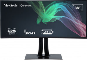 VP3881A pantalla para PC 96,5 cm (38") 3840 x 1600 Pixeles Quad HD+ LED Negro