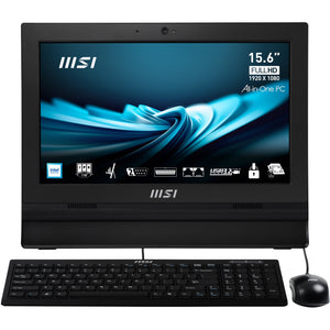 Pro AP162T ADL-007XES All-in-One PC Intel® N N100 39,6 cm (15.6") 1920 x 1080 Pixeles Pantalla táctil PC todo en uno 4 GB DDR4-SDRAM 256 GB SSD Wi-Fi 6 (802.11ax) Negro