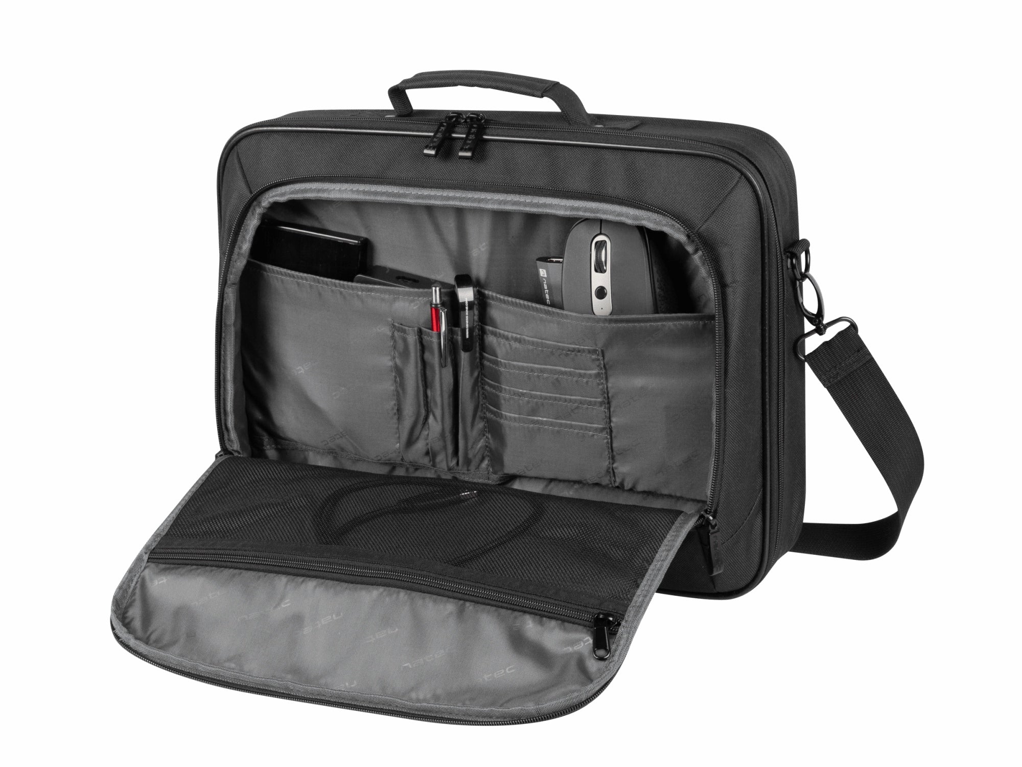 Boxer Lite maletines para portátil 39,6 cm (15.6") Maletín Negro