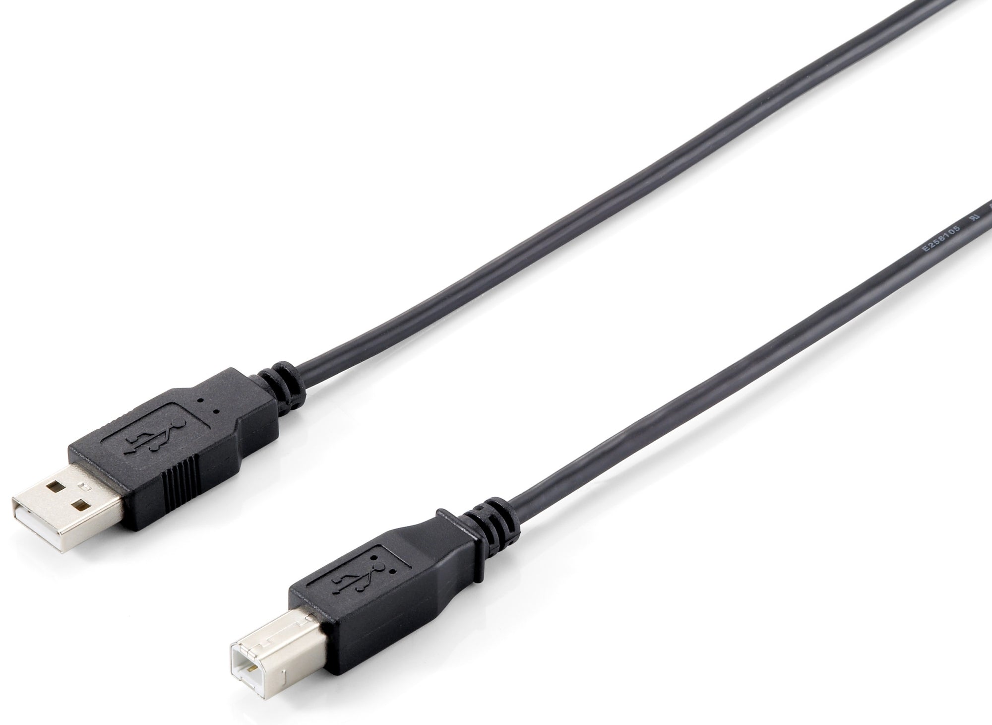 128862 Cable USB 2.0 Tipo A a Tipo B, 5,0 m , Negro