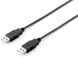128871 Cable USB 2.0 Tipo A, 3,0 m , Negro