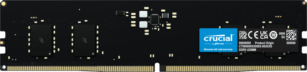 CT8G48C40U5 módulo de memoria 8 GB 1 x 8 GB DDR5 4800 MT/s 288-pin DIMM