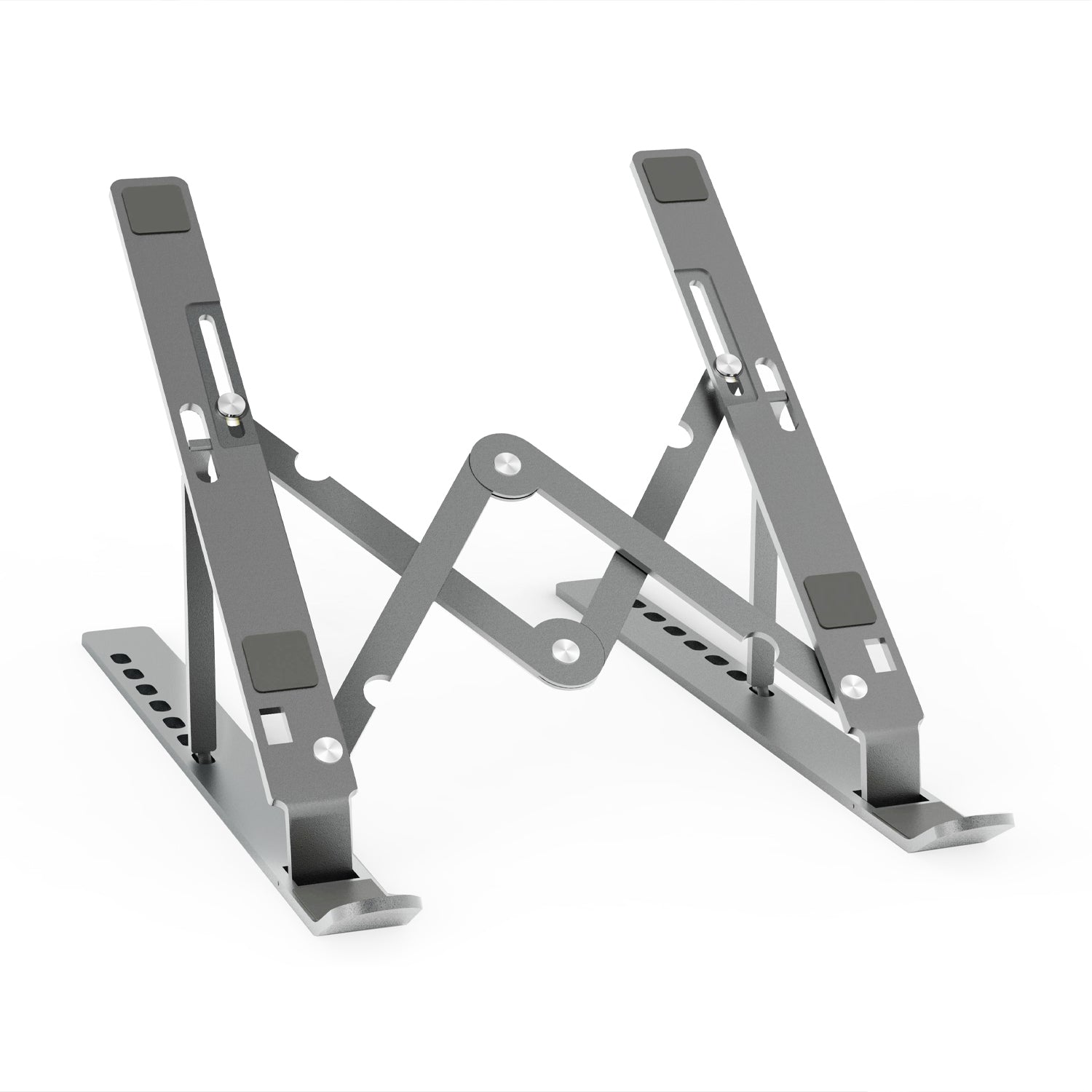Soporte de Sobremesa Ajustable para Portatil / Tablet, Gris
