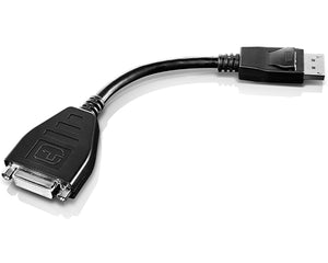 45J7915 adaptador de cable de vídeo 0,2 m DVI-D DisplayPort Negro
