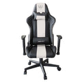 XSPRO-RACING Silla para videojuegos universal Asiento acolchado Negro, Blanco