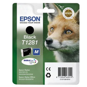 Fox Cartucho T1281 negro (etiqueta RF)