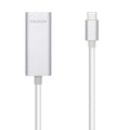 Conversor USB3.1 Gen1 USB-C A Ethernet Gigabit 10/100/1000 Mbps, 15 cm