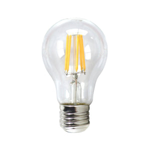 LED ECO Filamento Transparente Estandar 6W E27 3000K