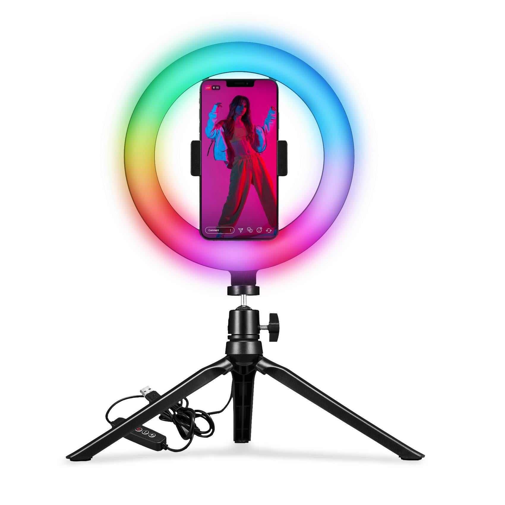 CLICKRINGRGBBK lámpara para paneles LED Alrededor