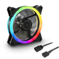 Shark Blades PWM Carcasa del ordenador Ventilador 12 cm Negro 1 pieza(s)