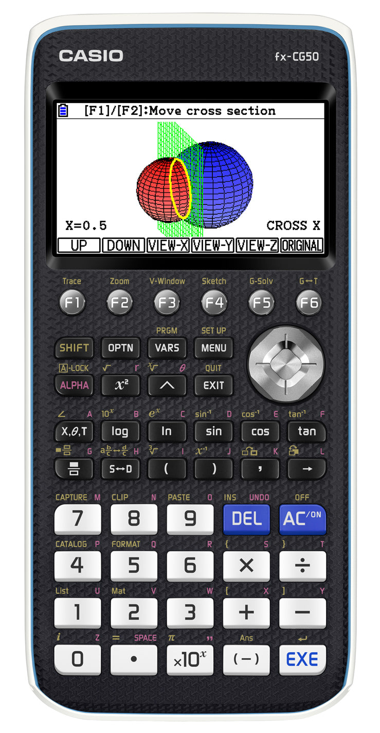 FX-CG50 calculadora Bolsillo Calculadora gráfica Negro
