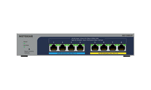 MS108EUP Gestionado L2/L3 2.5G Ethernet (100/1000/2500) Energía sobre Ethernet (PoE) Gris