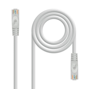 Cable de red latiguillo RJ45 LSZH CAT.6A UTP AWG24, Gris, 1.5 m
