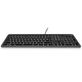 EW3269 teclado Universal USB QWERTY Español Negro