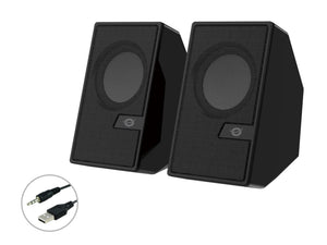 BJORN02B altavoz De 2 vías Negro Inalámbrico y alámbrico 6 W