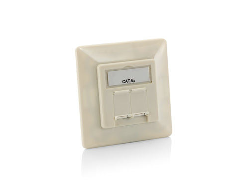 125775 toma de corriente RJ-45 Blanco