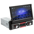 SWM 9603S Pantalla Retráctil Bluetooth Carplay/Android Auto inalámbrico USB Negro 1 DIN