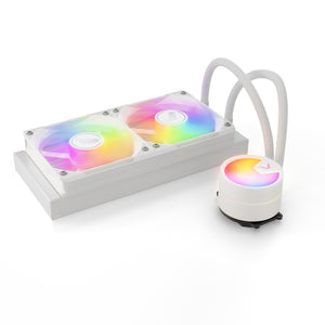 A240 Procesador Sistema de refrigeración líquida todo en uno 24 cm Blanco