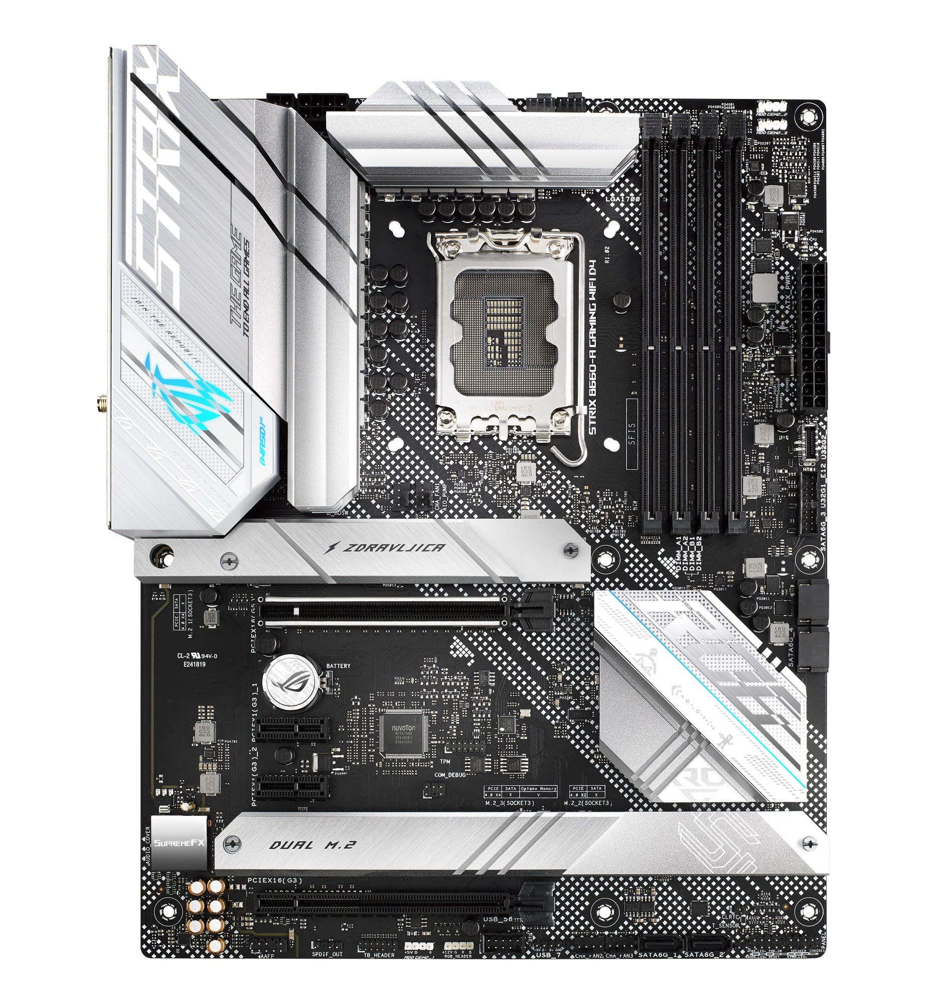 ROG STRIX B660-A GAMING WIFI D4 Intel B660 LGA 1700 ATX
