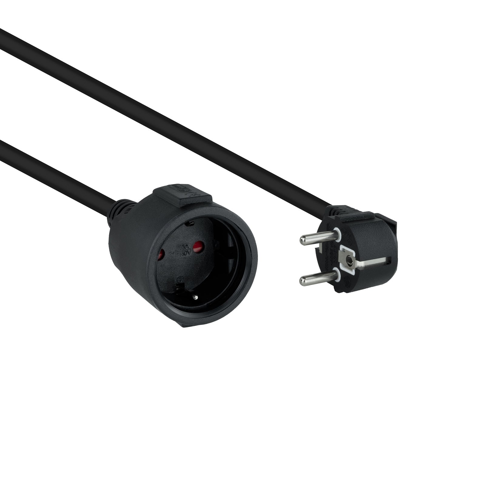 Cable de Alimentación Alargador, Negro, 10 m