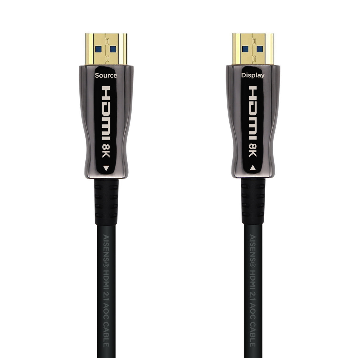 Cable HDMI V2.1 AOC Ultra Alta Velocidad / HEC 8k@60Hz 4k@120Hz 4:4:4 48Gbps, A/M-A/M, Negro, 15m