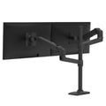 LX Series LX Dual Stacking Arm, Tall Pole, Matte Black 101,6 cm (40") Negro Escritorio