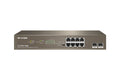 G1110P-8-150W switch Gigabit Ethernet (10/100/1000) Energía sobre Ethernet (PoE) 1U Gris
