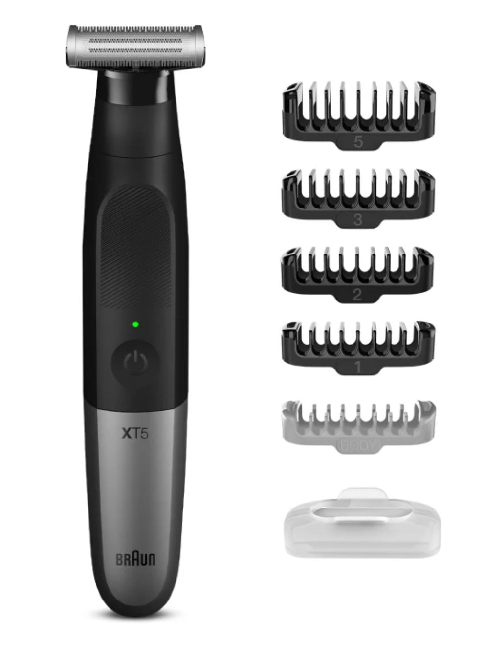 XT5100 cortadora de pelo y maquinilla Negro, Plata
