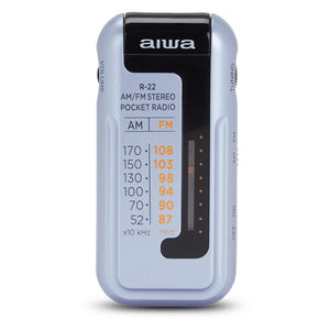 R-22SL radio Portátil Analógica Plata