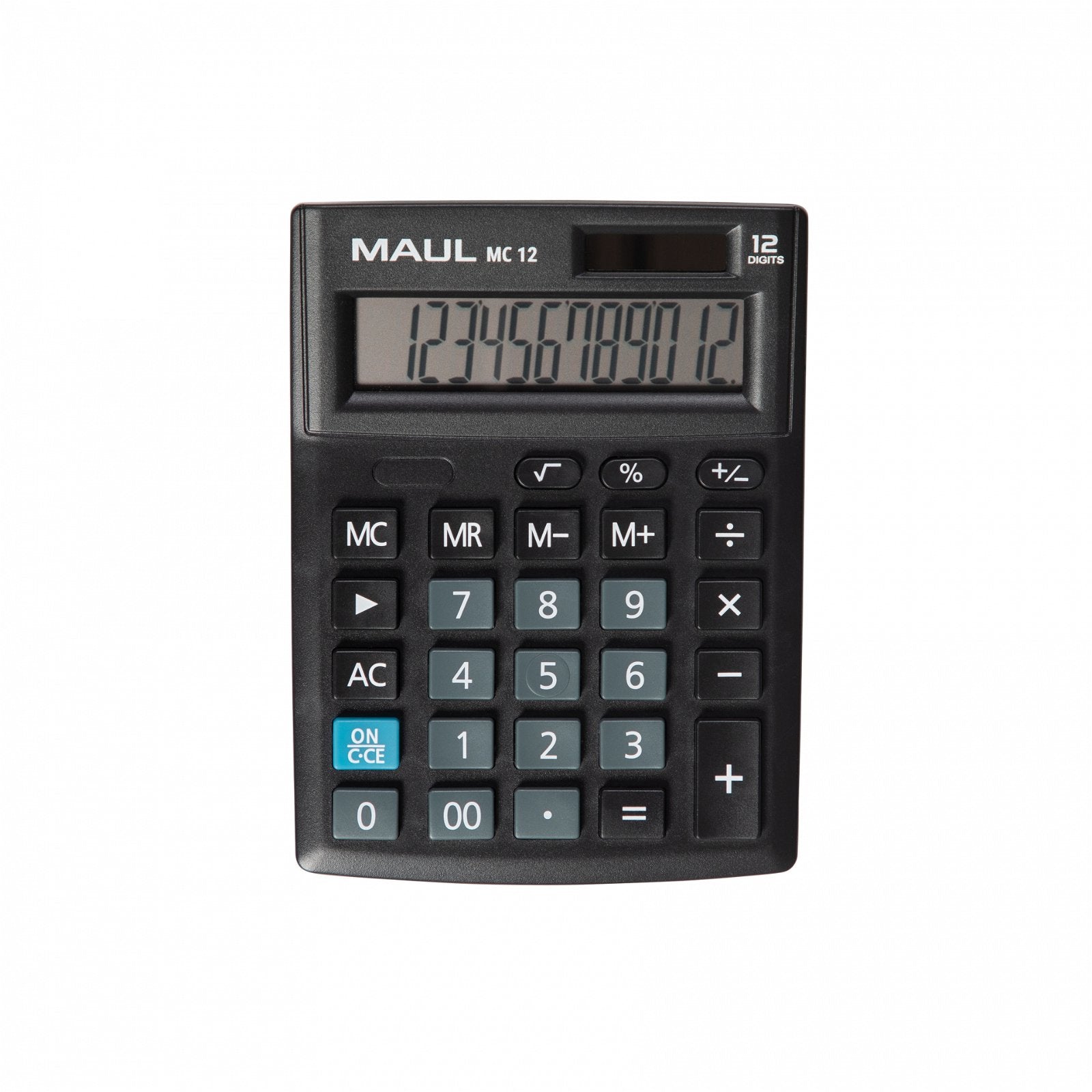 MC 12 calculadora Bolsillo Pantalla de calculadora Negro