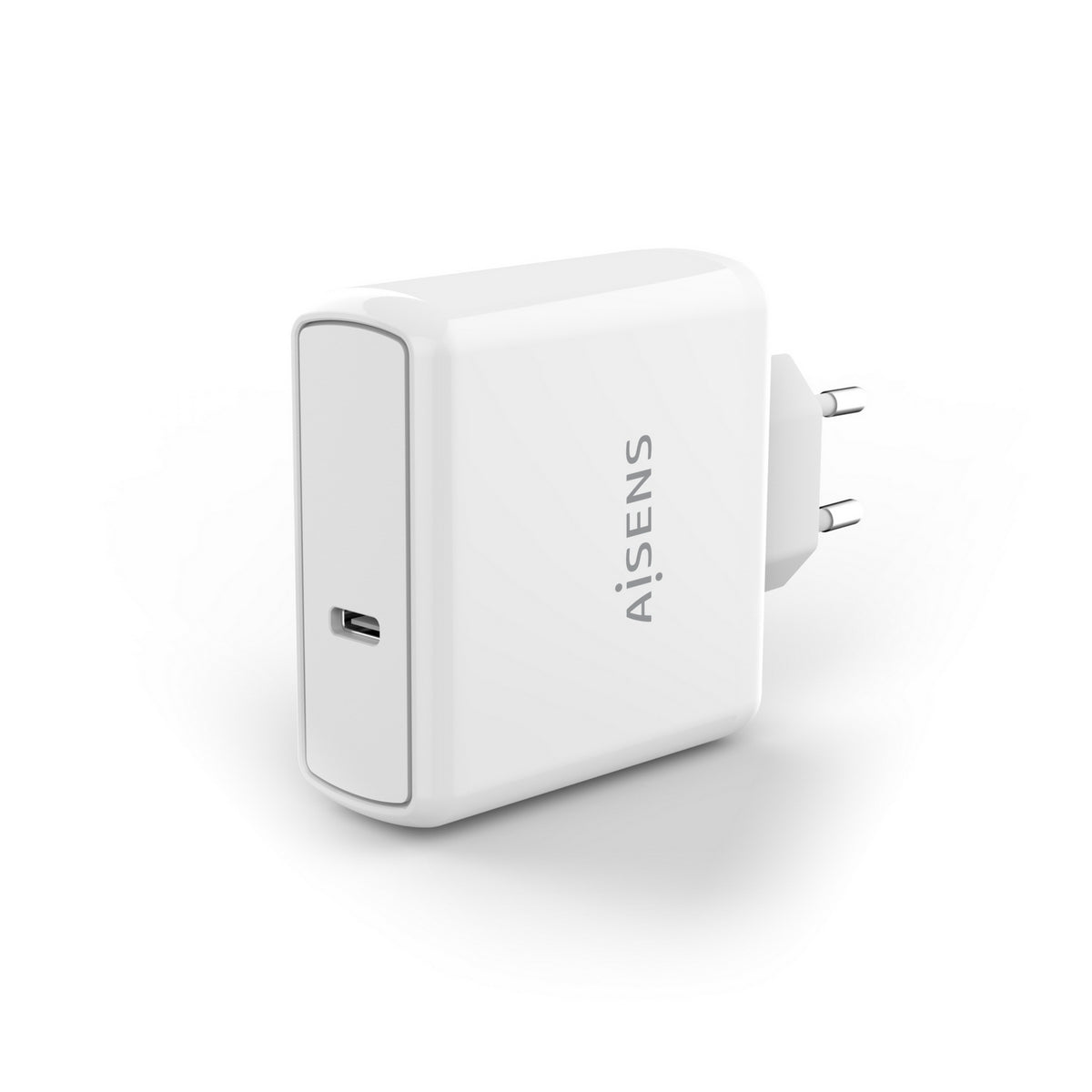 Cargador PD3.0 QC3.0 1 Puerto 1xUSB-C 60W, Blanco