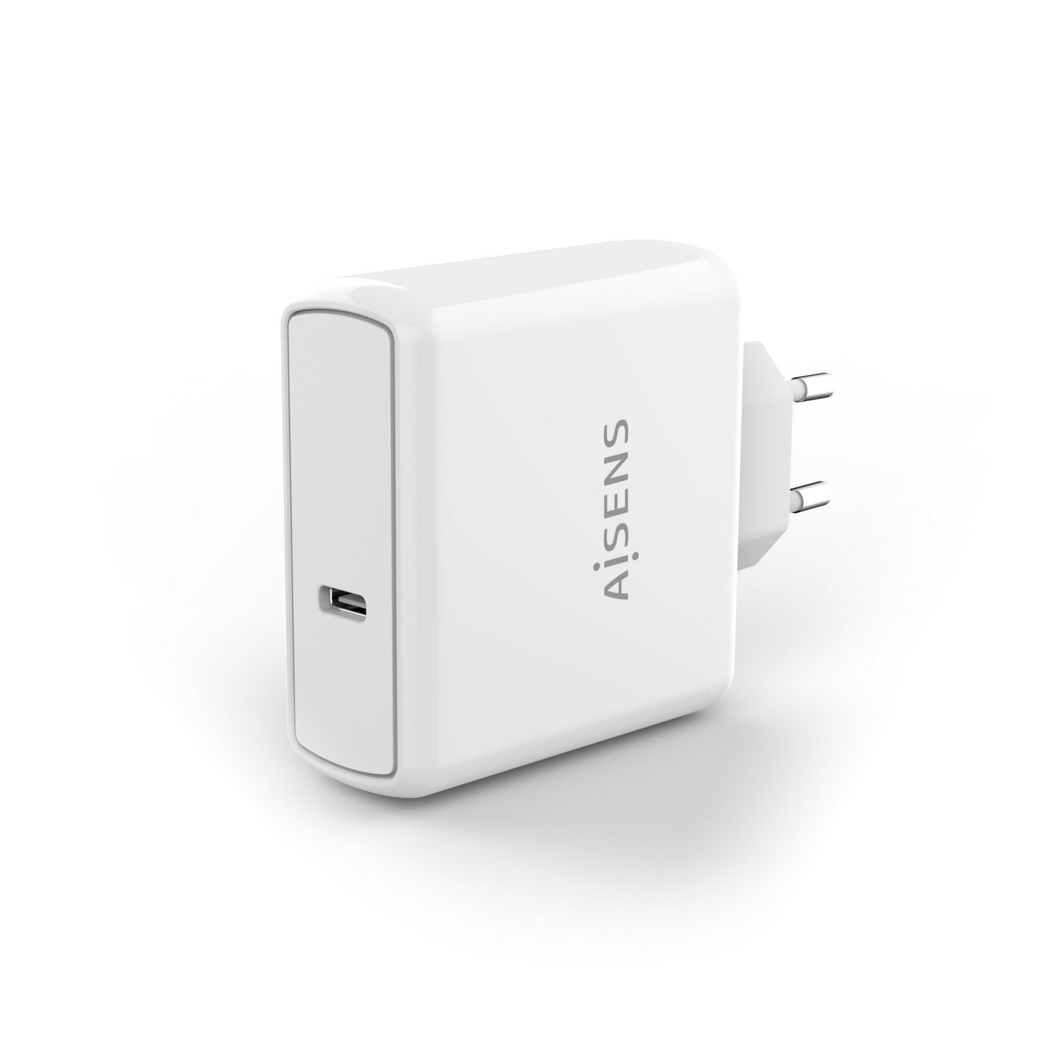 Cargador PD3.0 QC3.0 1 Puerto 1xUSB-C 60W, Blanco